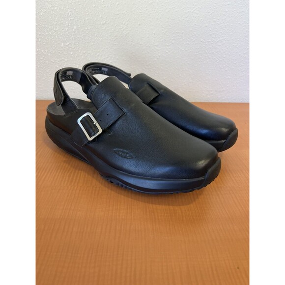 MBT Imara Sling Back Women’s Size 11.5 EU 43.75 Black Clog - Picture 1 of 7